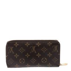 مملوكة مسبقًا Louis Vuitton Monogram Canvas Zippy Wallet