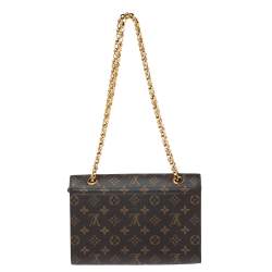 Pre Owned Louis Vuitton Raisin Monogram Canvas Victoire Bag