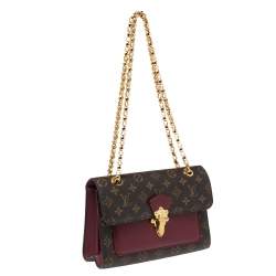 Pre Owned Louis Vuitton Raisin Monogram Canvas Victoire Bag