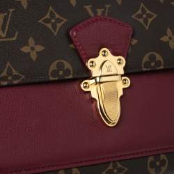Pre Owned Louis Vuitton Raisin Monogram Canvas Victoire Bag