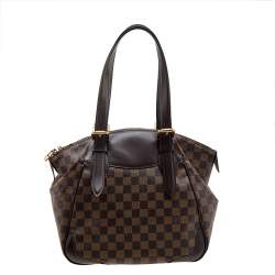 Pre Owned Louis Vuitton Damier Ebene Canvas Verona GM Bag