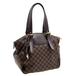 Pre Owned Louis Vuitton Damier Ebene Canvas Verona GM Bag