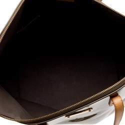 مملوكة مسبقًا Louis Vuitton Vert Olive Monogram Vernis Bellevue GM Bag