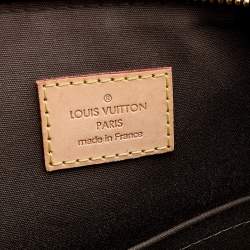 مملوكة مسبقًا Louis Vuitton Vert Olive Monogram Vernis Bellevue GM Bag