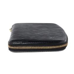 Louis Vuitton Black Epi Leather Geode Organizer Zippy Wallet
