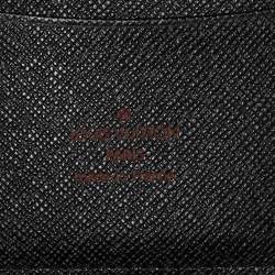 Louis Vuitton Black Epi Leather Geode Organizer Zippy Wallet