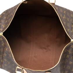 Louis Vuitton Monogram Canvas Keepall 55 Bag