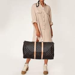 Louis Vuitton Monogram Canvas Keepall 55 Bag