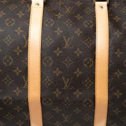 Louis Vuitton Monogram Canvas Keepall 55 Bag