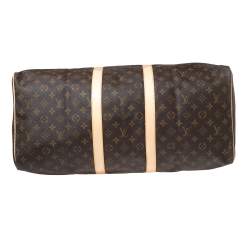 Louis Vuitton Monogram Canvas Keepall 55 Bag