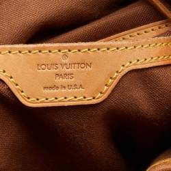 Pre Owned Louis Vuitton Monogram Canvas Montsouris Backpack GM Bag