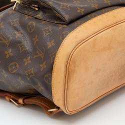 Pre Owned Louis Vuitton Monogram Canvas Montsouris Backpack GM Bag