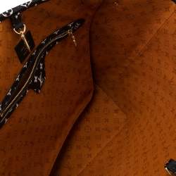 Louis Vuitton Cream/Caramel Giant Monogram Canvas Crafty Neverfull MM Bag