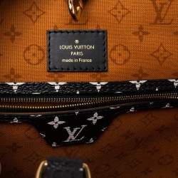 Louis Vuitton Cream/Caramel Giant Monogram Canvas Crafty Neverfull MM Bag