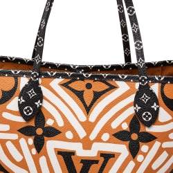 Louis Vuitton Cream/Caramel Giant Monogram Canvas Crafty Neverfull MM Bag