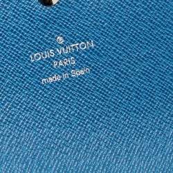 Pre Owned Louis Vuitton Saphir Epi Leather and Monogram Canvas Marie-Lou Long Wallet