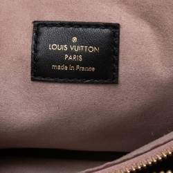 مملوكة مسبقًا Louis Vuitton Black Monogram Embossed Coussin PM Bag