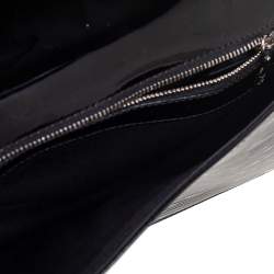 مملوكة مسبقًا حقيبة كلتش لوي فيتون سوبي جلد إليكتيرك إيبي أسود 