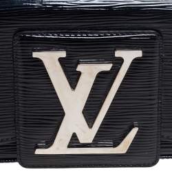 مملوكة مسبقًا حقيبة كلتش لوي فيتون سوبي جلد إليكتيرك إيبي أسود 