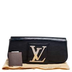 مملوكة مسبقًا حقيبة كلتش لوي فيتون سوبي جلد إليكتيرك إيبي أسود 