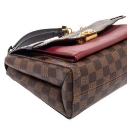 مملوكة مسبقًا Louis Vuitton Bordeaux Damier Ebene Canvas Vavin PM Bag