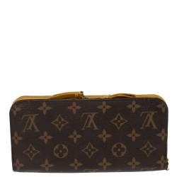 مملوكة مسبقًا Louis Vuitton Safran Monogram Canvas Insolite Wallet