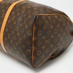 Louis Vuitton Monogram Canvas Keepall 50 Bag