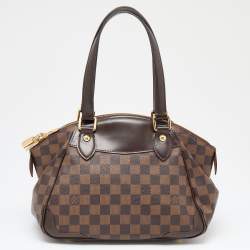 Pre Owned Louis Vuitton Damier Ebene Canvas Verona PM Bag