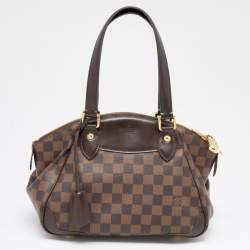 Pre Owned Louis Vuitton Damier Ebene Canvas Verona PM Bag