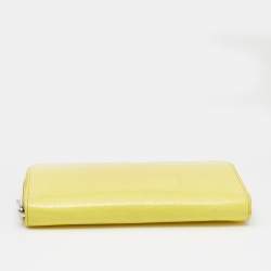 Louis Vuitton Yellow Damier Facette Zippy Wallet