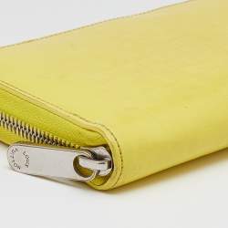 Louis Vuitton Yellow Damier Facette Zippy Wallet