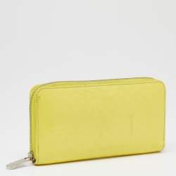 Louis Vuitton Yellow Damier Facette Zippy Wallet