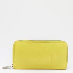 Louis Vuitton Yellow Damier Facette Zippy Wallet