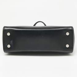 مملوكة مسبقًا حقيبة لوي فيتون بريا جلد إيبي أسود MM