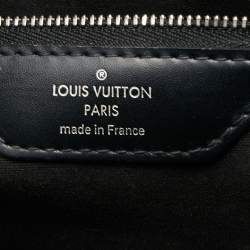 مملوكة مسبقًا حقيبة لوي فيتون بريا جلد إيبي أسود MM