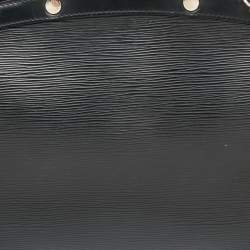 مملوكة مسبقًا حقيبة  لوي فيتون بريا جلد إيبي أسود MM