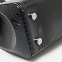 مملوكة مسبقًا حقيبة لوي فيتون بريا جلد إيبي أسود MM