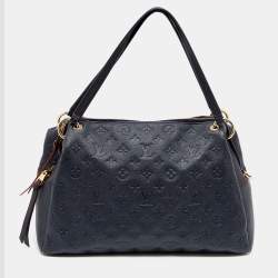 Pre Owned حقيبة لو ي فيتون بونثيو جلد امبرينت مونوغرامي  إنفيني أزرق متوسطة PM