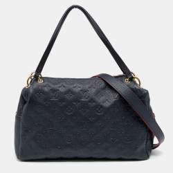 Pre Owned حقيبة لوي فيتون بونثيو جلد امبرينت مونوغرامي  إنفيني أزرق متوسطة PM