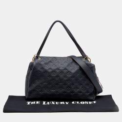 Pre Owned حقيبة لوي فيتون بونثيو جلد امبرينت مونوغرامي  إنفيني أزرق متوسطة PM