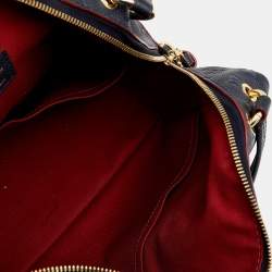 Pre Owned حقيبة لوي فيتون بونثيو جلد امبرينت مونوغرامي  إنفيني أزرق متوسطة PM