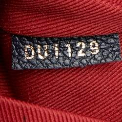 Pre Owned حقيبة لوي فيتون بونثيو جلد امبرينت مونوغرامي  إنفيني أزرق متوسطة PM