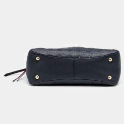 Pre Owned حقيبة لوي فيتون بونثيو جلد امبرينت مونوغرامي  إنفيني أزرق متوسطة PM