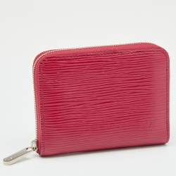 Louis Vuitton Fuchsia Epi Leather Zippy Coin Purse