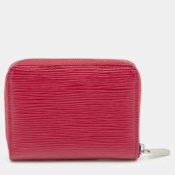 Louis Vuitton Fuchsia Epi Leather Zippy Coin Purse