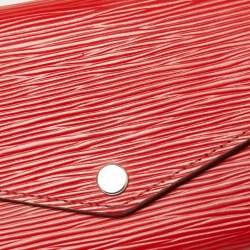 Louis Vuitton Coquelicot Epi Leather Sarah Wallet