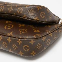 Pre Owned Louis Vuitton Monogram Canvas Multi Pochette Accessories Bag