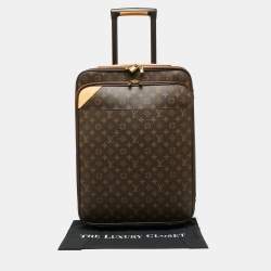 Pre Owned Louis Vuitton Monogram Canvas Pegase Legere 55 Luggage
