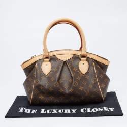 Pre Owned حقيبة لوي فيتون تيفولي كانفاس مونوغرامي متوسطة