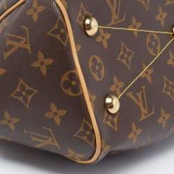 Pre Owned حقيبة لوي فيتون تيفولي كانفاس مونوغرامي متوسطة